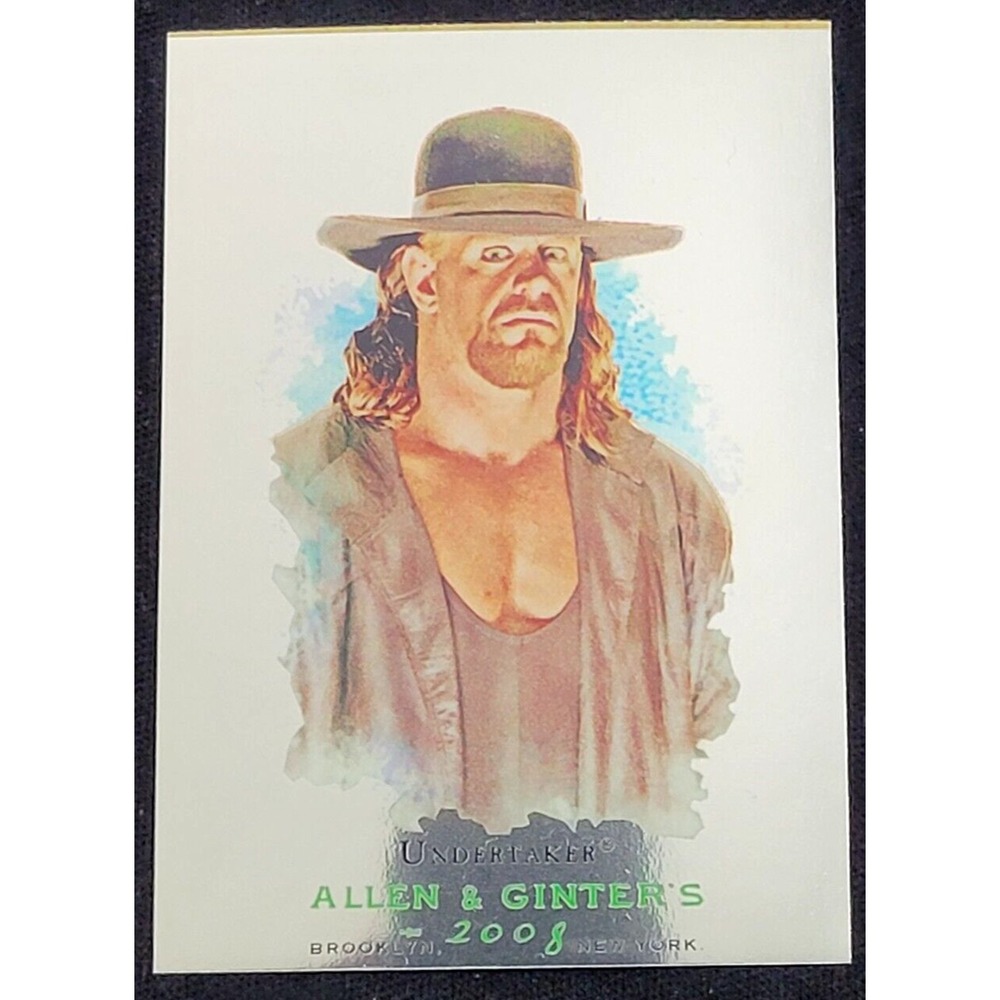 UNDERTAKER 2008 TOPPS CHROME WWE HERITAGE ALLEN & GINTER'S  CARD‎ 6 OF 10